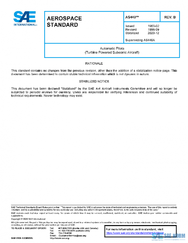 SAE AS440B PDF