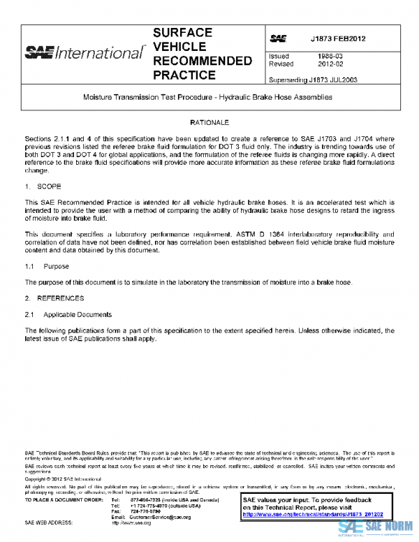SAE J1873_201202 PDF SAE J1873_201202 PDF