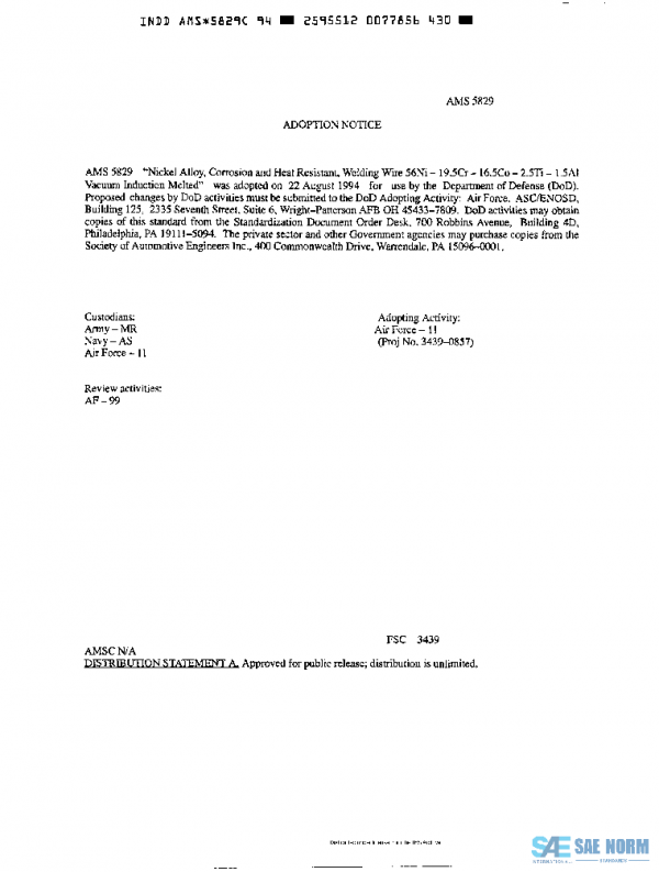 SAE AMS5829C PDF
