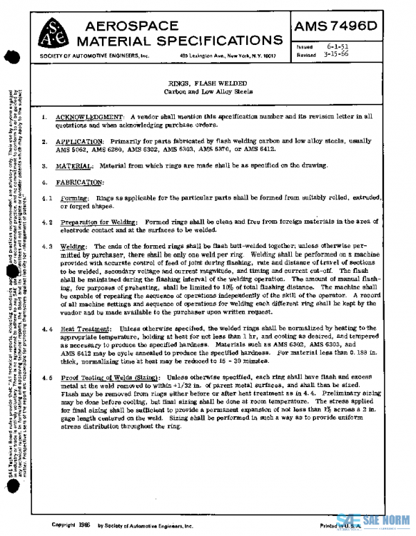 SAE AMS7496D PDF