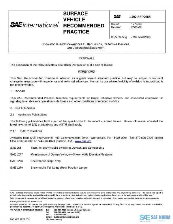 SAE J292_200809 PDF