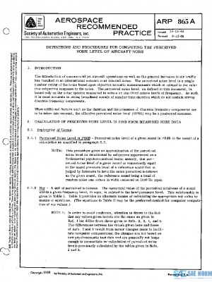 SAE ARP865A PDF