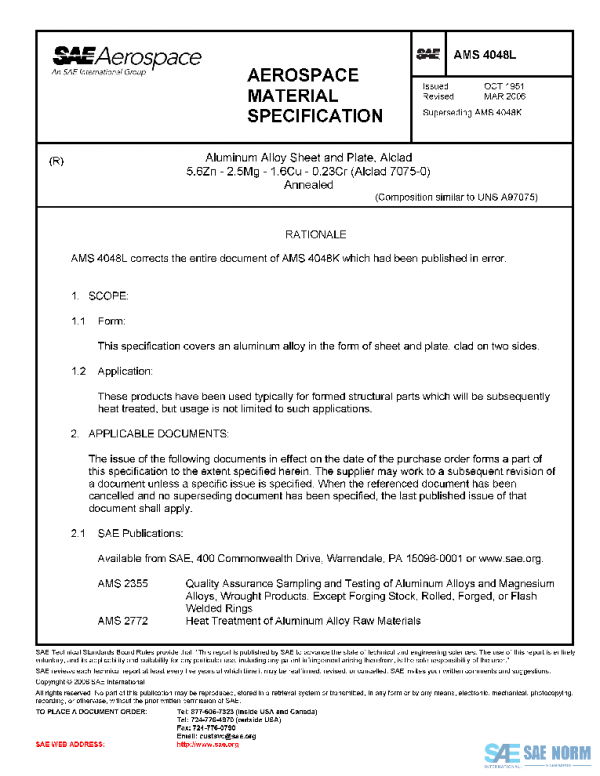 SAE AMS4048L PDF