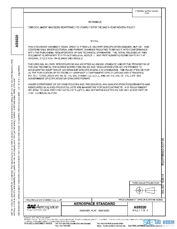 SAE AS9320 PDF