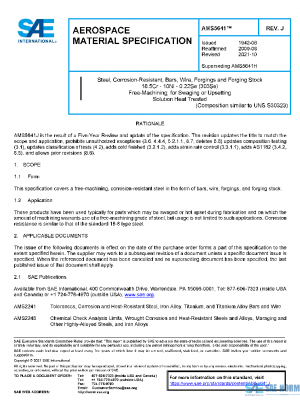 SAE AMS5641J PDF