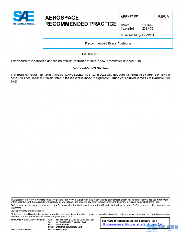 SAE ARP4771A PDF