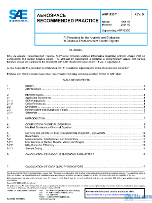 SAE ARP1533D PDF SAE ARP1533D PDF