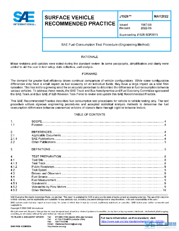 SAE J1526_202205 PDF