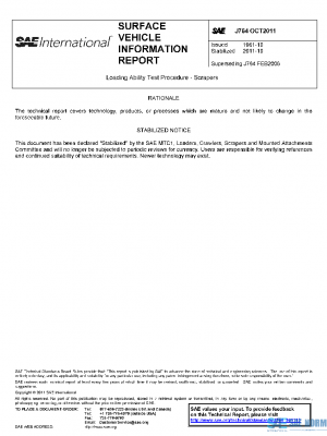 SAE J764_201110 PDF