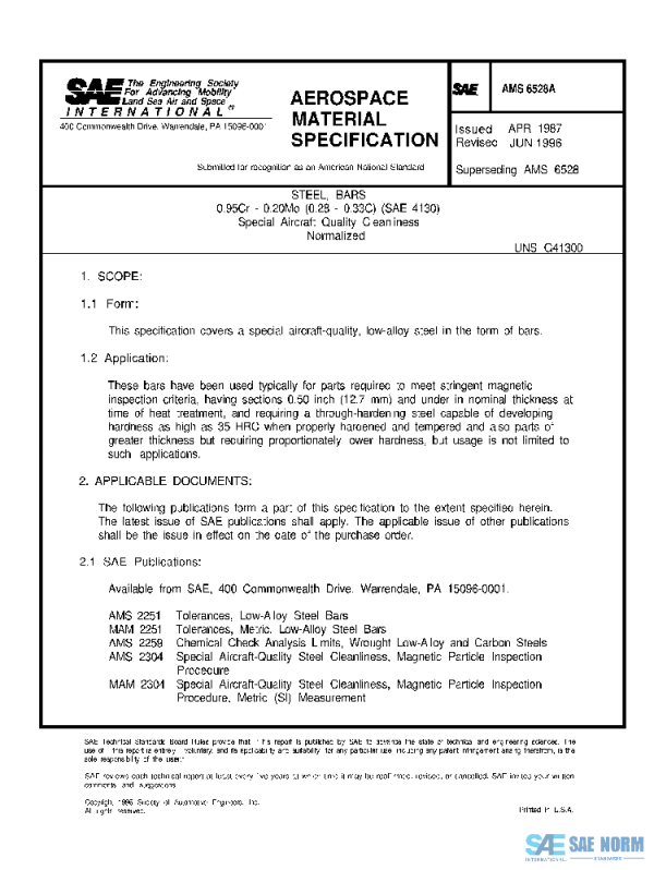 SAE AMS6528A PDF