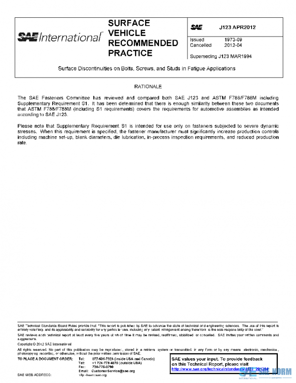 SAE J123_201204 PDF SAE J123_201204 PDF