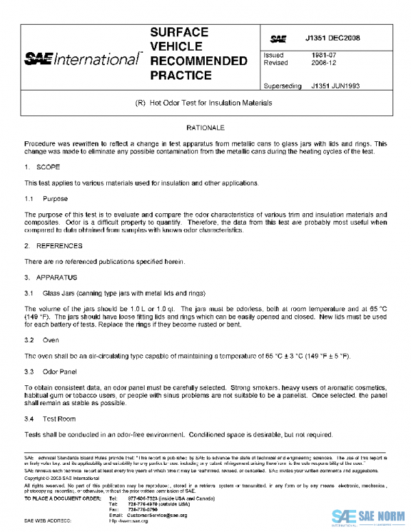 SAE J1351_200812 PDF SAE J1351_200812 PDF