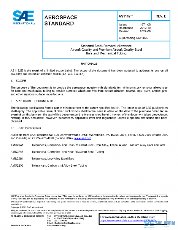 SAE AS1182E PDF