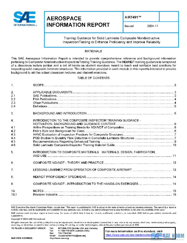 SAE AIR7491 PDF