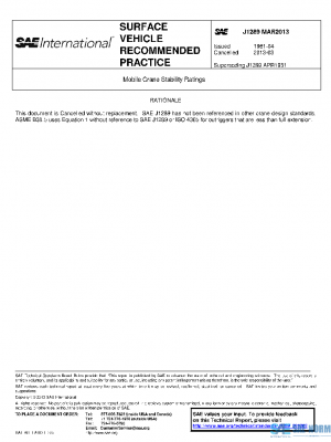SAE J1289_201303 PDF