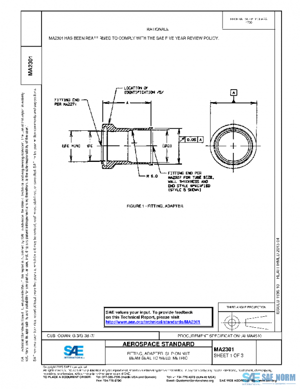 SAE MA2301 PDF