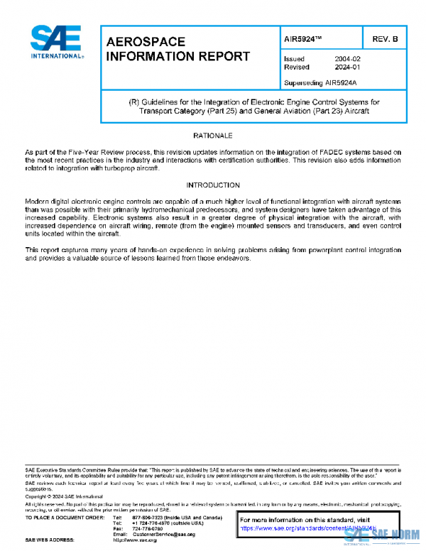SAE AIR5924B PDF