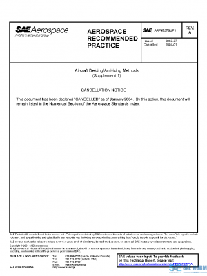 SAE ARP4737SUP1A PDF