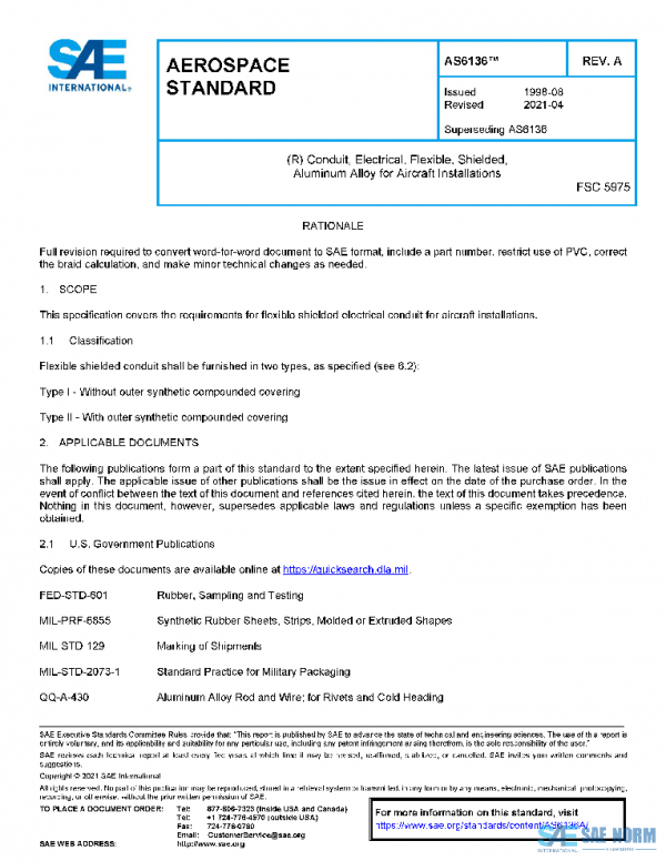 SAE AS6136A PDF