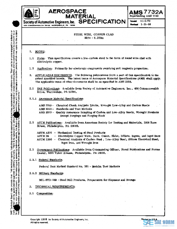 SAE AMS7732A PDF