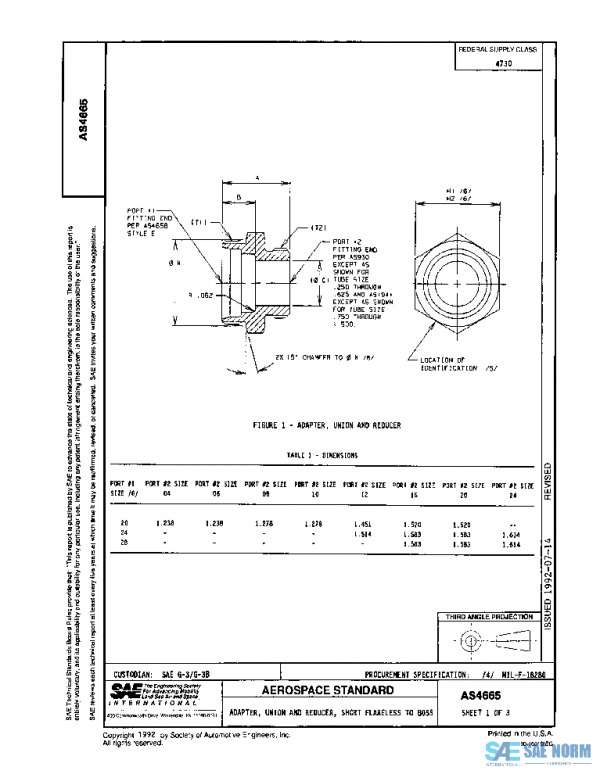 SAE AS4665 PDF