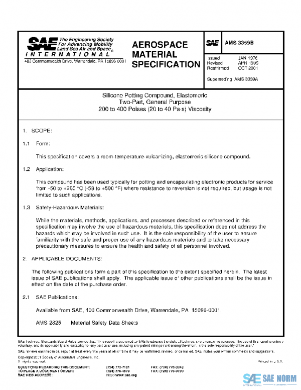 SAE AMS3359B PDF