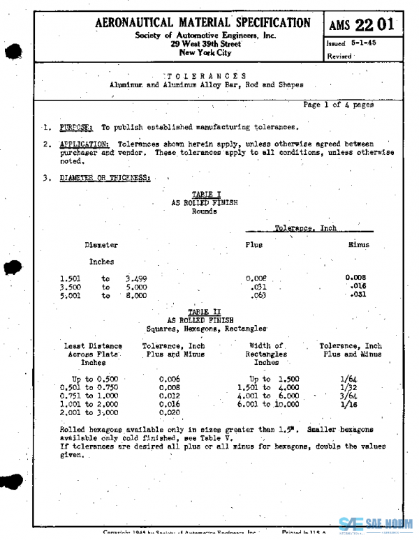 SAE AMS2201 PDF SAE AMS2201 PDF