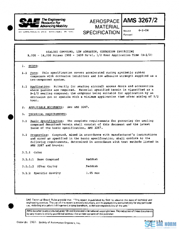 SAE AMS3267/2 PDF