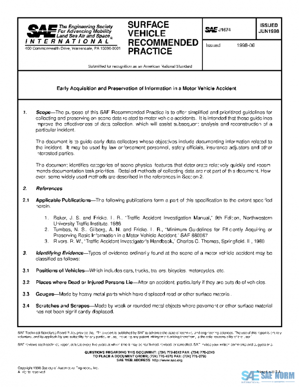 SAE J1674_199806 PDF