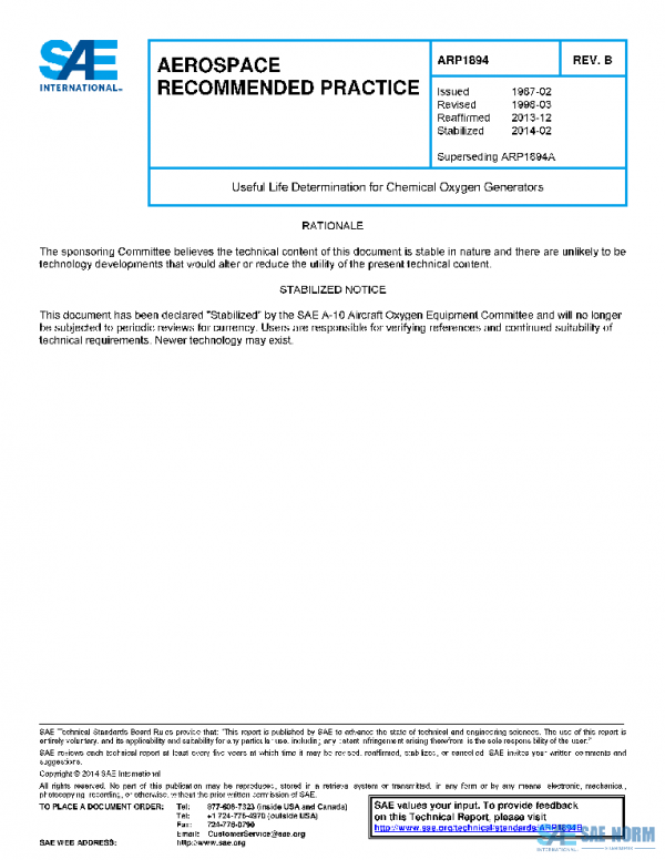 SAE ARP1894B PDF