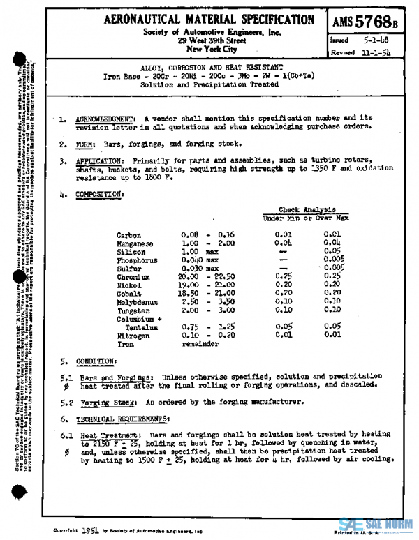 SAE AMS5768B PDF SAE AMS5768B PDF