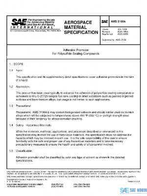 SAE AMS3100A PDF