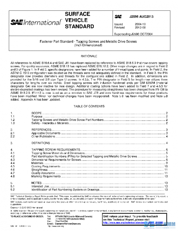 SAE J2596_201308 PDF