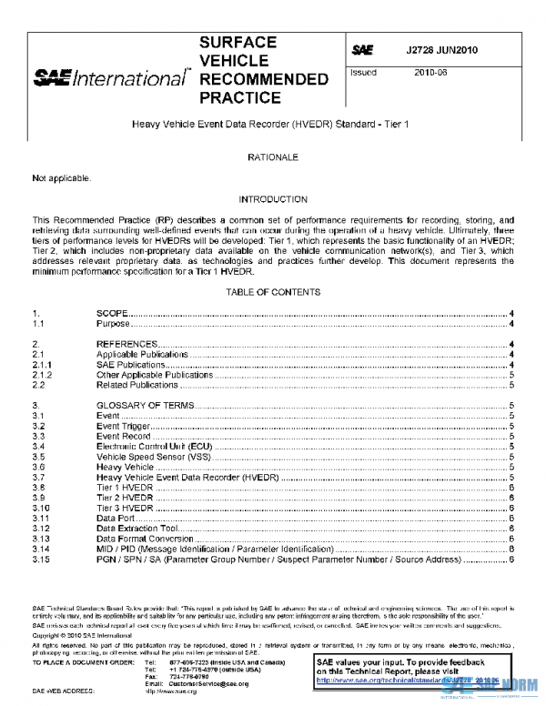 SAE J2728_201006 PDF