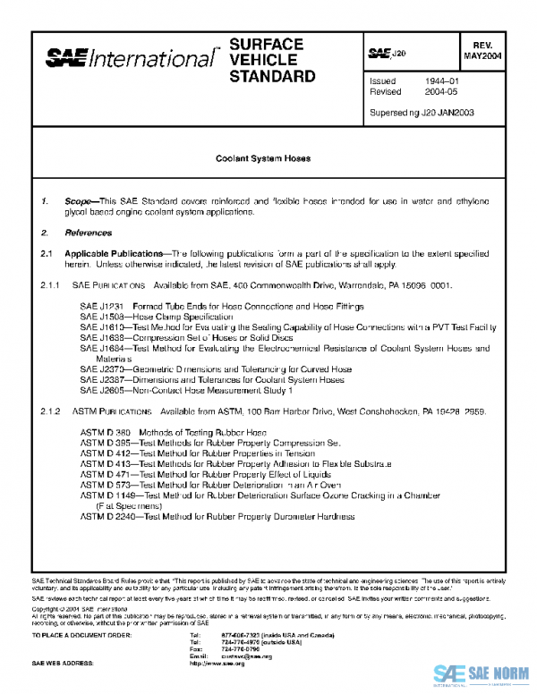 SAE J20_200405 PDF
