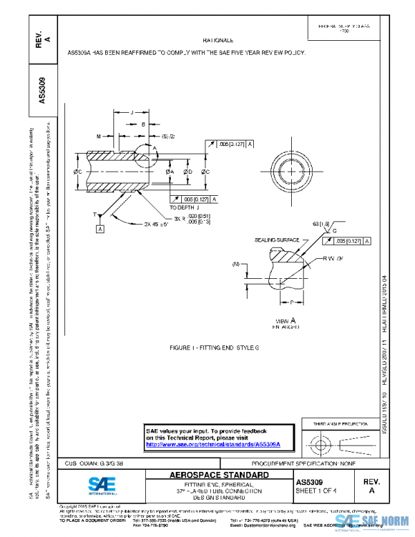 SAE AS5309A PDF SAE AS5309A PDF