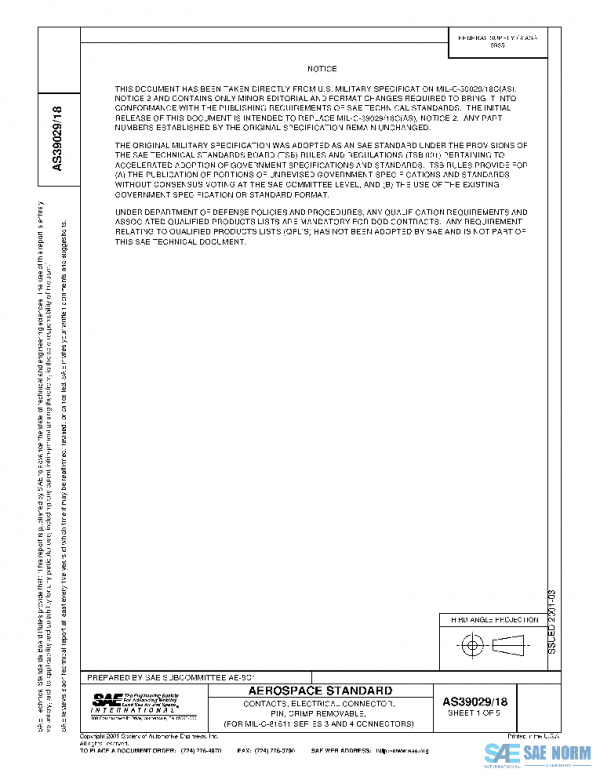 SAE AS39029/18 PDF