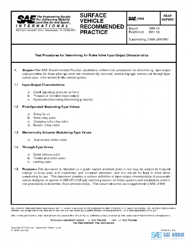 SAE J1859_200109 PDF SAE J1859_200109 PDF