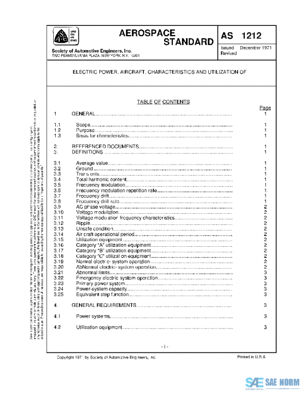 SAE AS1212 PDF