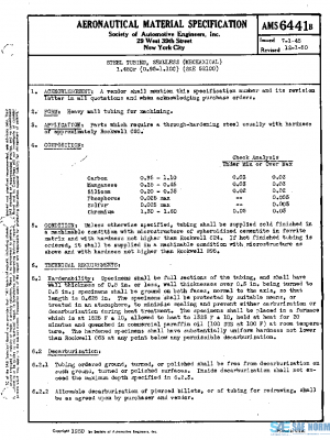 SAE AMS6441B PDF SAE AMS6441B PDF