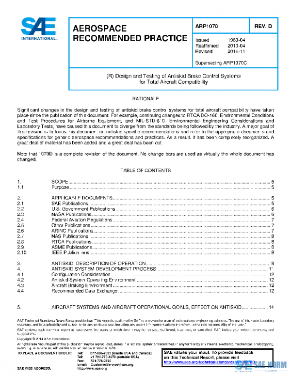 SAE ARP1070D PDF