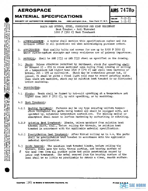 SAE AMS7478D PDF SAE AMS7478D PDF