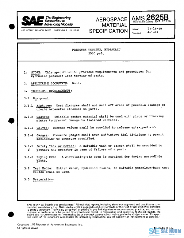 SAE AMS2625B PDF