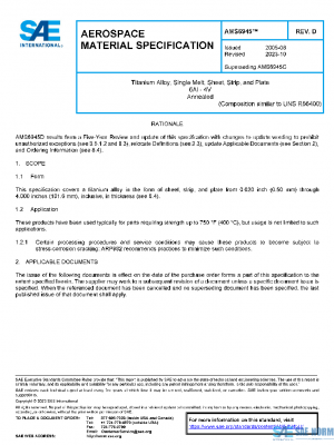 SAE AMS6945D PDF