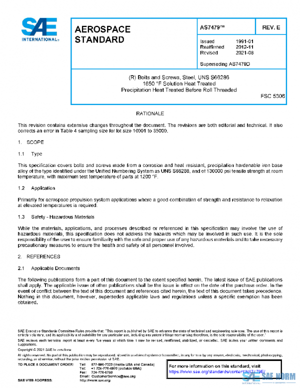 SAE AS7479E PDF SAE AS7479E PDF