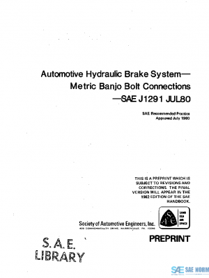 SAE J1291_198007 PDF