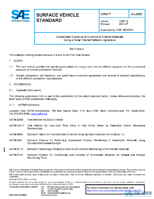 SAE J1961_202107 PDF