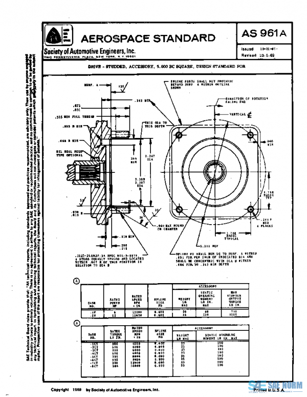 SAE AS961A PDF