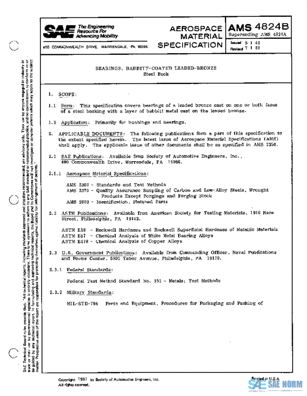 SAE AMS4824B PDF