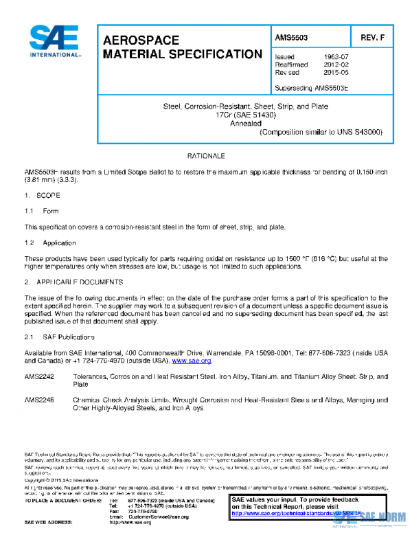 SAE AMS5503F PDF